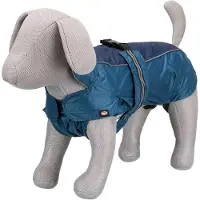 Trixie Regenjas voor honden, merk , model Rouen, kleur blauw, maat M