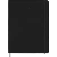 Moleskine 12 Maanden Agenda - 2027 - Smart Professional Wekelijks - Verticaal Large - Harde Kaft - Zwart