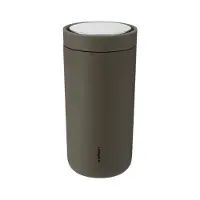 Stelton Thermosbeker To Go Click Soft Bark 400 ml