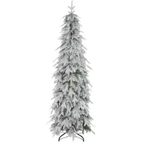 HOMCOM Kunstkerstboom, 180 cm, kerstboom die eruitziet als een echte boom, met 600 takken