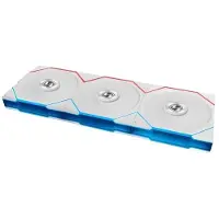 Lian Li UNI FAN TL120 FLEX Wireless ARGB, set van 3, wit | Behuizingsventilator