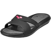 Arena Strand-/badschoen 'Nina' magenta / zwart