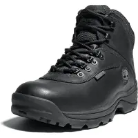 Timberland Waterdichte Wandelschoenen Met Halfhoge Vetersluiting, Zwart