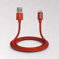 Grixx laadkabel USB-A naar Lightning 1 m MFi laden en data rood