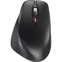 Cherry MSW Stream Comfort Muis Radiografisch Optisch Zwart 6 Toetsen 4000 dpi Ergonomisch, Geluidsarme toetsen