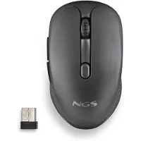NGS EVO Muis, rechts, Optisch, Draadloos (RF), 1600 DPI, Zwart