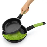 BRA Prior | Set met 2 koekenpannen, 20–24 cm, aluminium gietijzer + 1 koekenpan