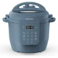 Instant Pot 921283, 5,7 liter, 1000 watt, blauw, roestvrij staal, geschikt voor 6 personen, handbediening