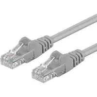PremiumCord SP6UTP250, 25 meter, Cat6, U/UTP (UTP), RJ-45, RJ-45, grijs