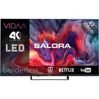 Salora FOD43UV - Smart TV - 43 Inch - 4K Ultra HD - HDR10 - VIDAA (2025)