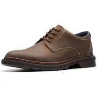 Clarks Burchill Derby Bijenwas Leer Schoenen