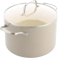 GreenChef Soeppot Nordics Met Keramische Antikleeflaag met deksel 24 cm