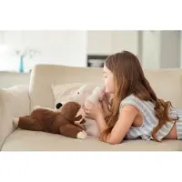 ONE LOVE Knuffel - Eenhoorn Spirit - 40Cm - Wit En Roze - 0 Jaar