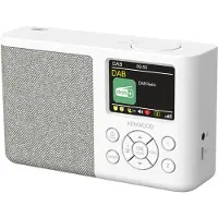 Kenwood CR-M33DAB DAB+ Radio - Interne accu - Wit