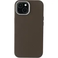 Accezz Mesh Backcover met MagSafe voor de Apple iPhone 15 - Bruin