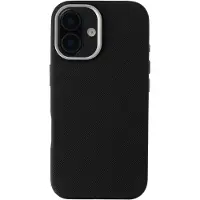 Accezz Mesh Backcover met MagSafe voor de Apple iPhone 16 - Zwart