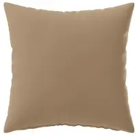 vidaXL Kussensloop 2 st HEERLEN Taupe 45 x 45 cm Polyester