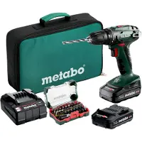 Metabo BS 18 Set: Accuboormachine/schroefmachine