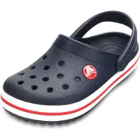 Crocs Uni Kinder Crocband Clog, model Clog, marineblauw/rood, maat 23/24 EU