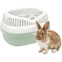 Ferplast transportbox voor hamsters en andere kleine knaagdieren, model Aladino, groot, voor reizen
