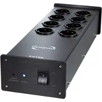 Dynavox HiFi stekkerdoos X4100-B, zwart, 8-voudig, 230V, 2300W, 10A