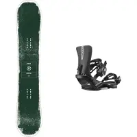 Ride - Snowboards - Control voor Heren van Hout - Maat 155 cm - Groen