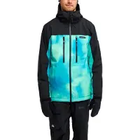 Quiksilver - Ski jassen - Sycamore 20K Jacket Ride Or Dye Spring Bouquet voor Unisex - Maat M - Blauw