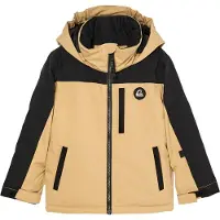 Quiksilver - Kinder ski jassen - Little Mission Kids Jacket Kelp voor Unisex - Kindermaat 6-7 jaar - Beige