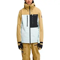 Quiksilver - Ski jassen - Sycamore 20K Jacket Ice Flow voor Unisex - Maat M - Wit
