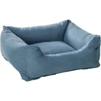 Flamingo Korb, rechthoekige mand, blauw, 80x67x22 cm