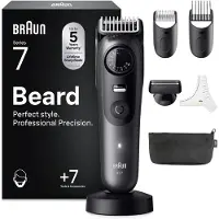 Braun Baardtrimmer Serie 7, 7 accessoires. ProBlade-mes: levenslang scherp. Hoge kwaliteit