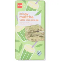 HEMA Chocoladereep wit matcha 180g