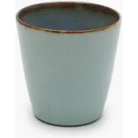 Serax Terres de Rêves beker conisch 150 ml ø 7 cm stoneware lichtblauw