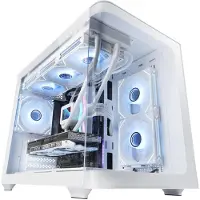 Mars Gaming MC-FUSIONM Micro-ATX Gaming Behuizing Wit