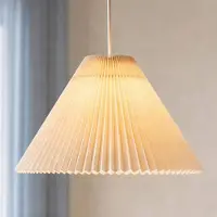 NOLA Hanglamp Percy, dimbaar, crème / amber, Woon-/ Eetkamer, Textiel / Stof / Zijde, Modern, hanglamp