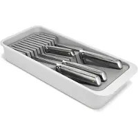 Joseph Joseph Messen Organizer DrawerStore 2-Tier Knife Organiser Light Stone