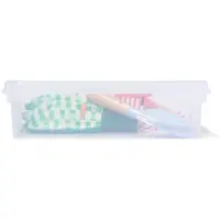 HEMA Opbergbox 8L Madrid transparant 40x30x12 (transparant)