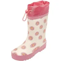 Playshoes - Regenlaarzen - Bloemetjes - Roze - Maat 24