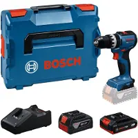 Bosch GSB18V-52 Accu-schroefboormachine (1x GBA18V2,0Ah, 1x GBA18V4,0Ah, lader GAL18V-40) - 06019S0122