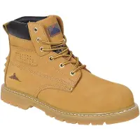 Portwest FW35 Steelite Plus veiligheidsschoen met stalen neus, SBP HRO, honingkleurig, maat 40