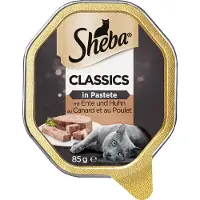 Sheba 44x85g Fricassee Kalkoen/Groenten Kuipjes Kattenvoer
