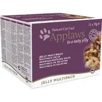 Applaws Multipack Vis Selectie 12x70g Natvoer Voor Katten