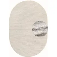Villeroy & Boch Francois ovaal handgeweven wol vloerkleed 160x230 cm ovaal