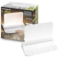 Integral LED USB tafellamp wit dimbaar wit Kunststof Tafellamp