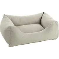 Flamingo hondenbed Geneve, rechthoekig, beige, afmetingen: 65 x 50 x 20 cm