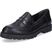 Tamaris dames loafers zwart maat 37