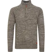 Blend Trui 'Danovan' bruin / grijs gemêleerd / zilver