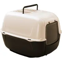 Big Buy Cooking Toilet house - PRIMA cat litter box - Plastic - Anti-odor active carbon filter -