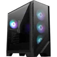 MSI MAG FORGE - Pc-behuizing - ARGB Verlichting - Glas - Zwart