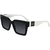 Karl Lagerfeld dameszonnebril KL6057S/N - Zwart en wit, met glazen